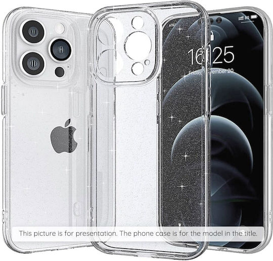 Techsuit Sparkleskin Series Back Cover Silicone Transparent (Motorola Edge 60 Fusion)