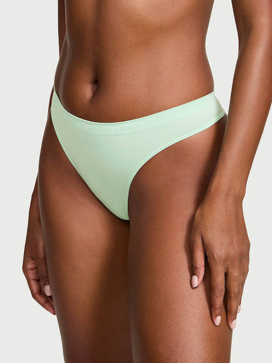 Victoria's Secret Femeie Slip Verde