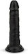Easytoys Realistisches Dildo mit Hoden und Saugnapf Schwarz