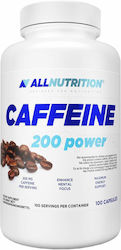 AllNutrition Кофеин 200мг 100 Капсули AllNutrition Кофеин 200мг 100 Капсули