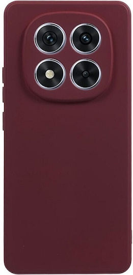 Задна корица Силикон Бордо (Redmi Note 14 Pro)