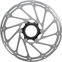 Sram Centerline Centerlock Bicycle Disc Brake Rotor 200mm Black Rounded Includes Lockring
