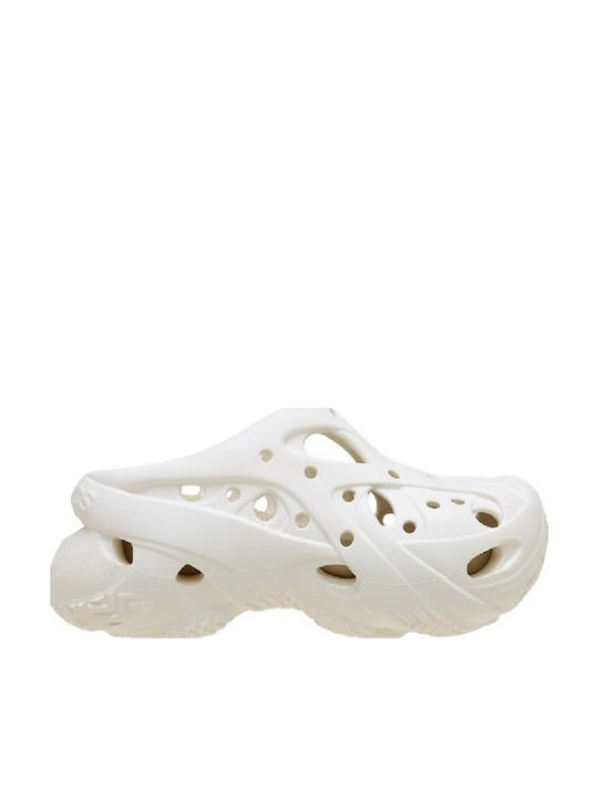 Crocs Caged Γυναικεία Σαμπό Λευκά Crocs Caged Γυναικεία Σαμπό Λευκά
