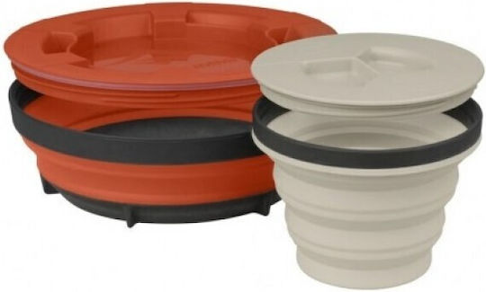 Sea to Summit X-seal & Go Plate for Camping 215ml STS40-00469 Lime Olive