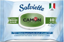 Camon Șervețele Curățare cu Aloe Vera 40 bucăți