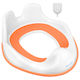 Kleinkinder-Toilettensitz mit Griffen Orange
