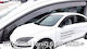Heko Set of Windbreakers Front and Rear Car Dark Fime for Hyundai IONIQ 2022+ 4pcs