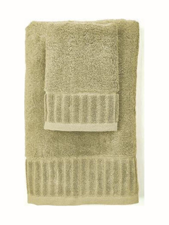 Whitegg Πετσέτα Χεριών Φωτεινή 40x60εκ. Olive Β...