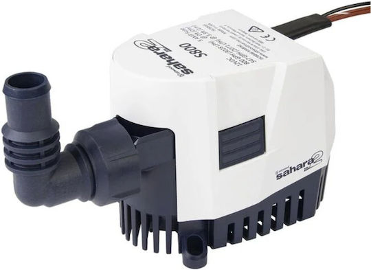 Automatic Sahara Mk2 Bilge Pump 800gph 12v 1900 Liters Per Hour With Fitting