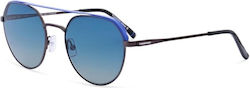 Morel Sunglasses Black with Metallic Frame