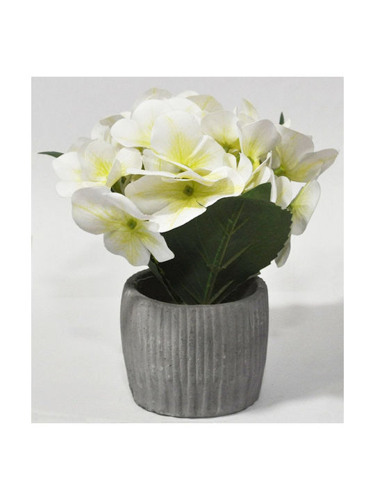 Decorative Plant White Pot 20x15x19cm Sidirela E-4664