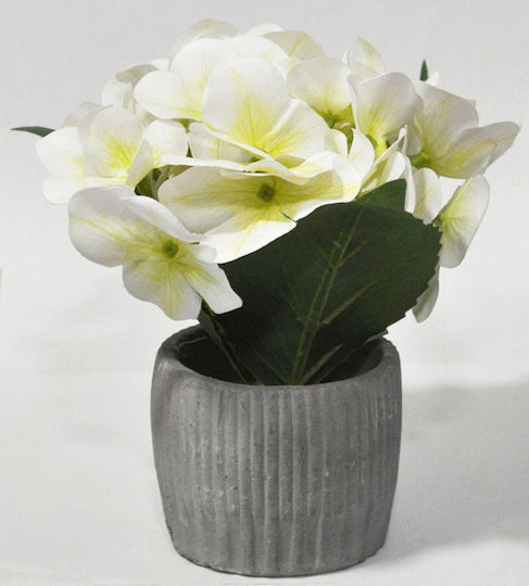 Decorative Plant White Pot 20x15x19cm Sidirela E-4664