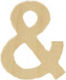 Wooden Letters 14cm &