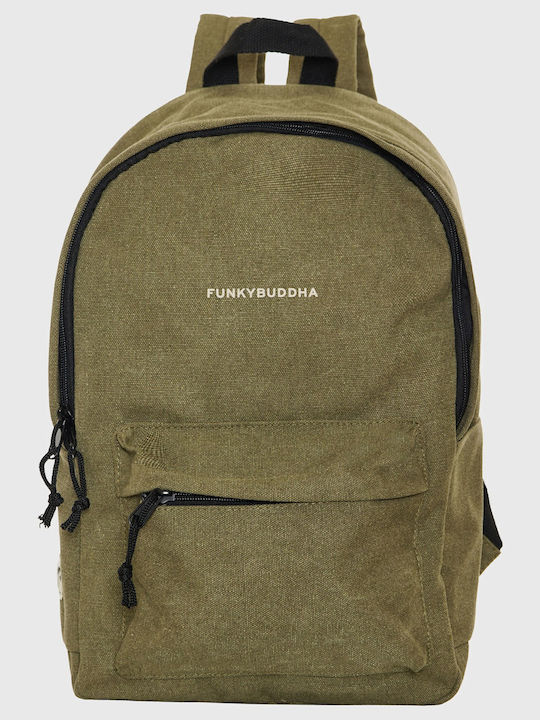 Funky Buddha Backpack Χακί
