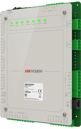 Controler Acces Două Uși Wiegand Rs485 Alarmă Hikvision Ds-k2622x P