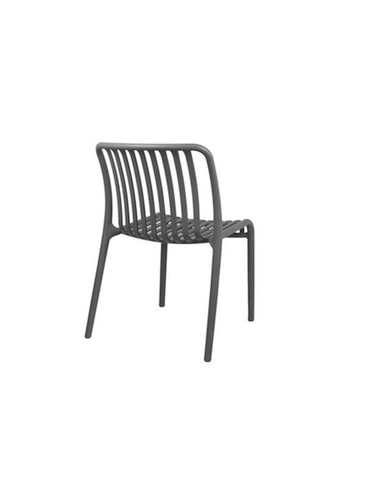 Dining Room Polypropylene Chair Grey