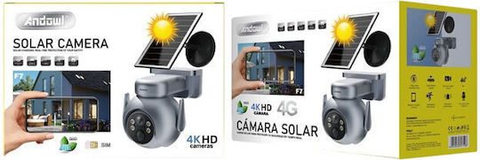 Andowl fl-176980 IP Κάμερα Παρακολούθησης 4G 4K Αδιάβροχη Μπαταρίας