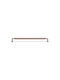 Sc Herrajes Furniture Handle from Metallic Copper with Hole Centers 288mm