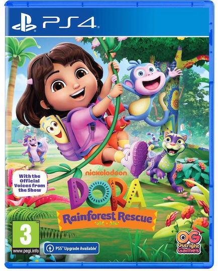 Dora: Rainforest Rescue New Edition PS4 Game