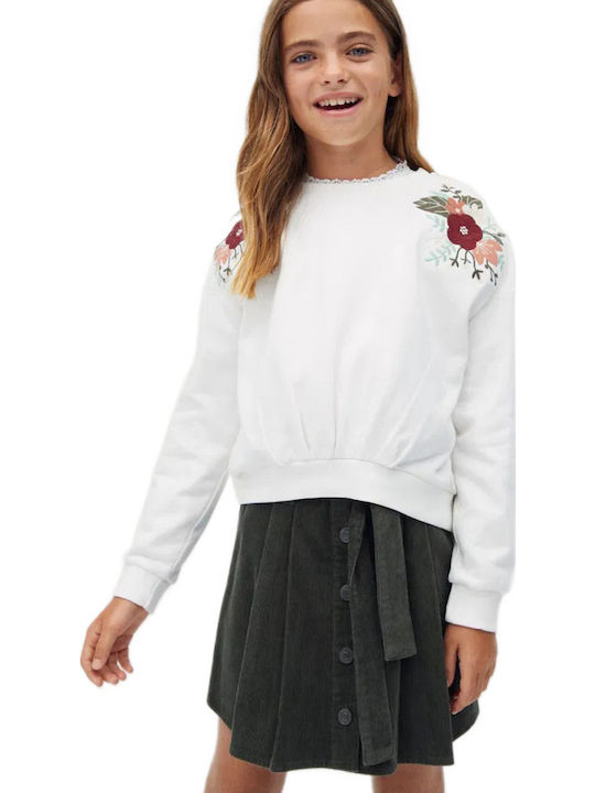 Mango Kinder-Sweatshirt Cream