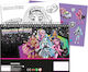 Блок за рисуване 23x33 см 40 листа самозалепващи Monster High #350-01416