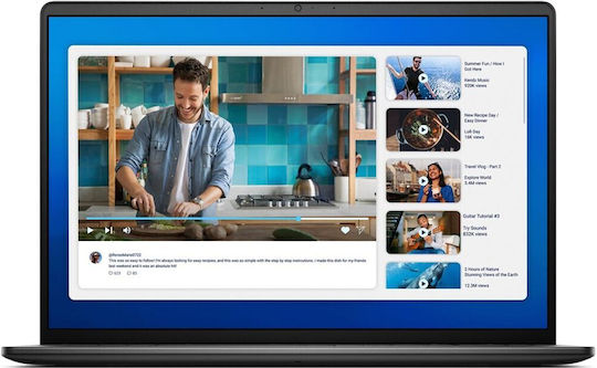 Dell DC16251 16" FHD+ (Kern 7-150U/16GB/512GB SSD/UHD-Grafiken/W11 Pro) Midnight Blue (International English Tastatur)