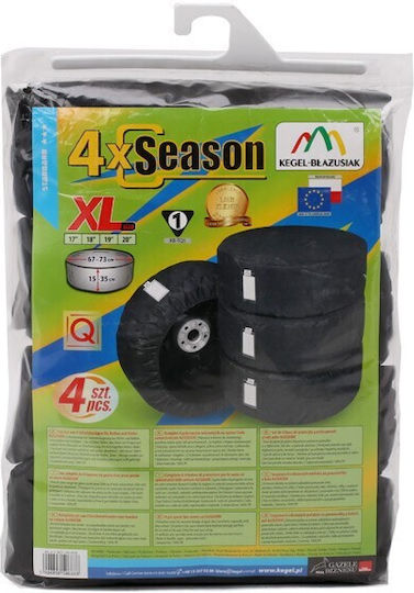 Căptușeli Pentru Anvelope Kegel XL Negre Diametru Roții 17 20 Inchi