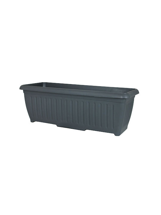 Sic Plast patmos Planter Box Plastic Charcoal 5...
