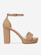 Sandalen Beige
