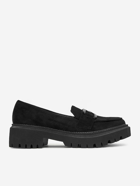 Damen Loafers in Schwarz Farbe