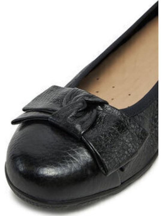 Caprice Damen Ballerinas in Schwarz Farbe