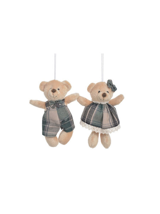 hängende Αγόρι-κορίτσι Hängendes Ornament Bär Stoff 12cm Set 2Stück