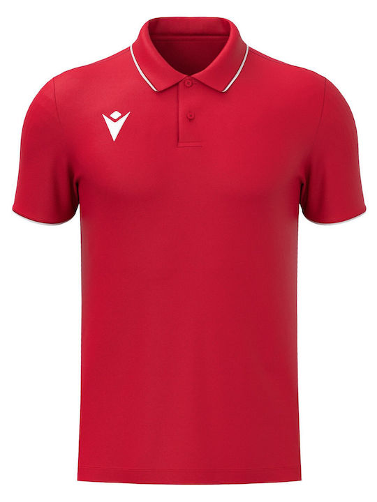 Macron Draco Hero Polo Bluză Red/white