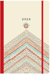 Next Boho Style Ημερήσια Ατζέντα 2026 14x21εκ.