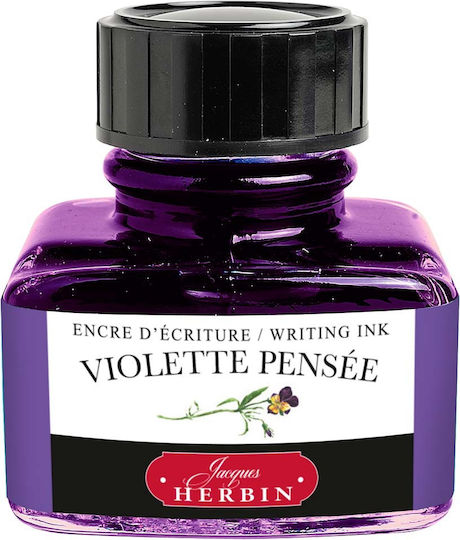 Jacques Herbin Ανταλλακτικό Μελάνι για Πένα Violette pensee 30ml