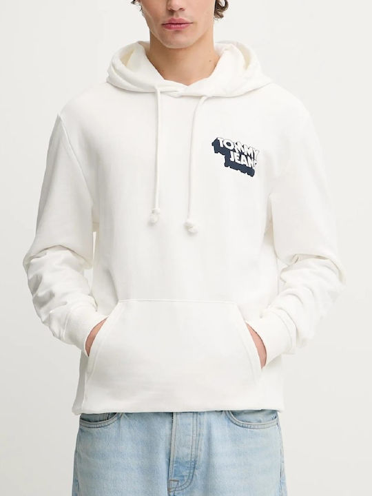 Tommy Hilfiger Hanorac Barbat Escro Cu Glugă