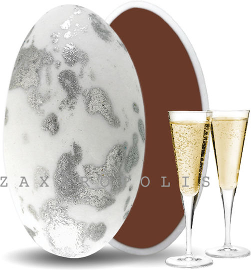 Zaxaropolis Choco Splash in Form von Standard mit Geschmack von Champagner Silber 1000gr