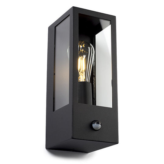123led Wandmontierte Außenleuchte E27 IP44 14x12x32εκ.