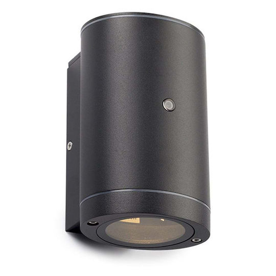 123led Lumină de exterior montată pe perete GU10 IP44 9.2x14.6x10.5εκ.