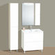 Pro Bagno Waschtisch ohne Waschbecken White
