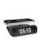 SBS Tabletop Digital Clock with Alarm & Wireless Charging