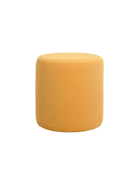 Stool For Living Room Wooden Circlo Yellow 34x34x35cm
