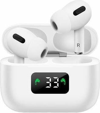 5.0 In-Ear Bluetooth-Freisprecheinrichtung Kopfhörer mit Schweißresistenz und Ladeetui Weiß