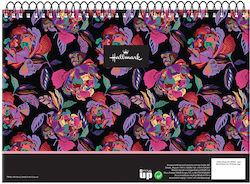 Hallmark Блок За Рисуване A4 Спирала 30 Листа Flowers #333-33417