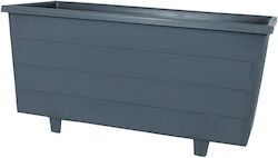 Sic Plast Planter Box Plastic Charcoal