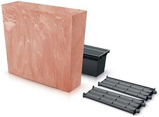 Next Blumenkasten Kunststoff Terracotta 58x18x49.8cm.
