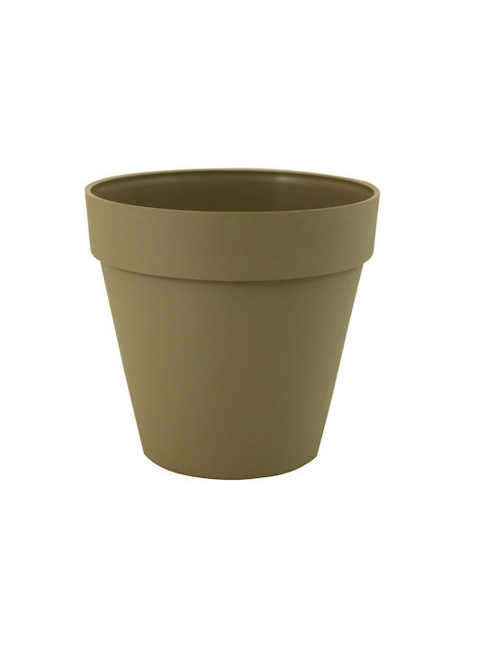 Sic Plast Deco Γλάστρα Μόκα 10x10x9.5εκ.