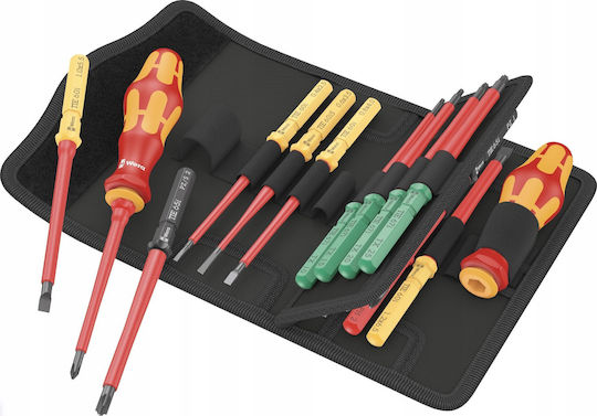 Wera Kraftform Kompakt Screwdriver with Interchangeable Tips