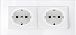 Elmark Priză Electrică Dublă Elmark Priză Electrică Dublă