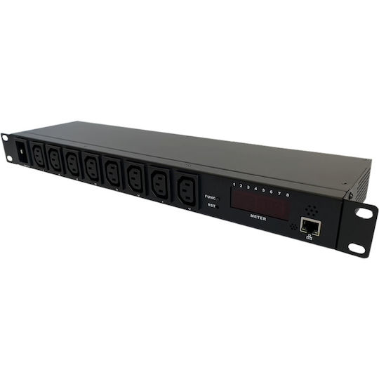 Xcab Prelungitor Rack De 19 Inch 1u Smart Management Pdu 8 Prize C13 Xcab
